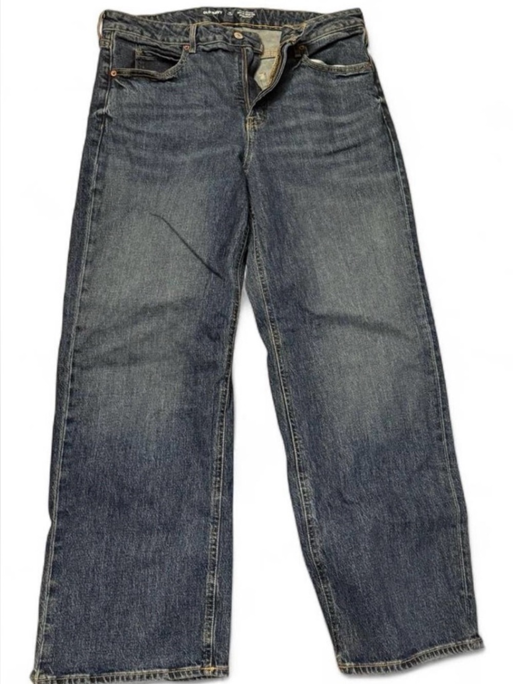 SOLD Old Navy Sky-Hi Wide Leg Jeans | High Rise | 14 Petite | Dark Wash